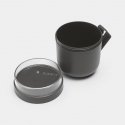 Brabantia Make & Take Turas Indelis 0,6 L Pilka, Permatomas 1 vnt Brabantia Make & Take Turas Indelis 0,6 L Pilka, Permatomas 1 vnt