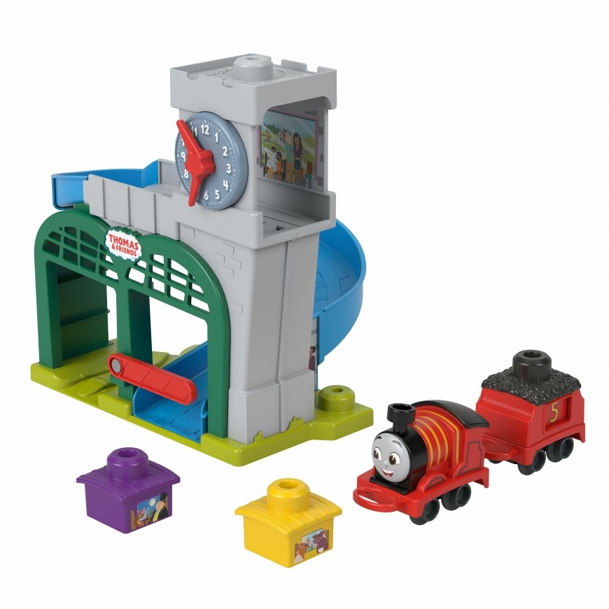 Fisher-Price Thomas & Friends My First Knapford Station Train Playset for Toddlers, 6 Pieces – 5
