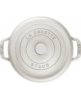 STAUB LA COCOTTE Valurautapata pyöreä 3,85 l, viininpunainen