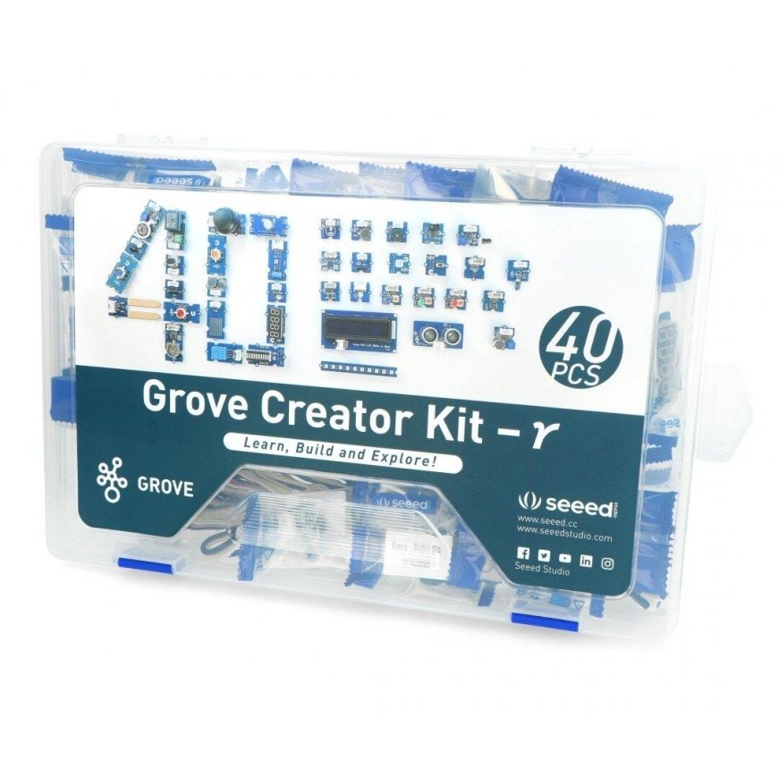 Seeed Studio Grove Creator Kit, Gamma, 40 Grove-moduulisetti Arduinolle – 3