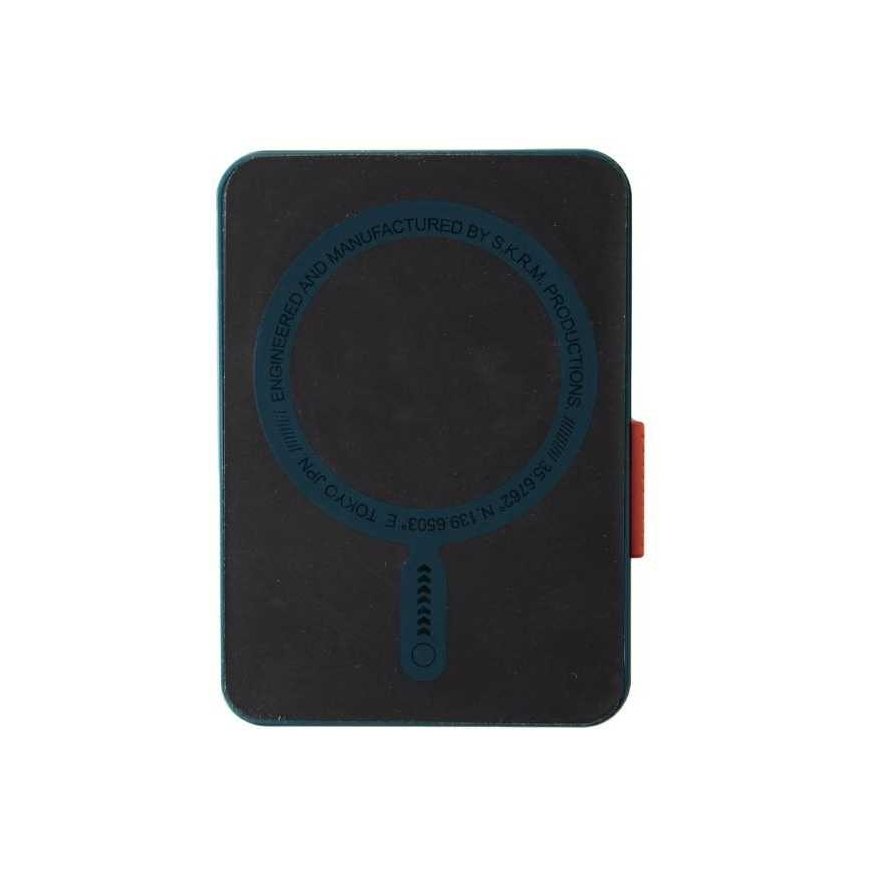 Case MagSafe pocket Skinarma Mirage Spunk Wallet Magnetic Grip Stand blue – 2