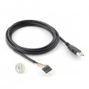 USB-UART FTDI 5V muunnin 1,9 m USB-kaapelilla, SparkFun DEV-09718