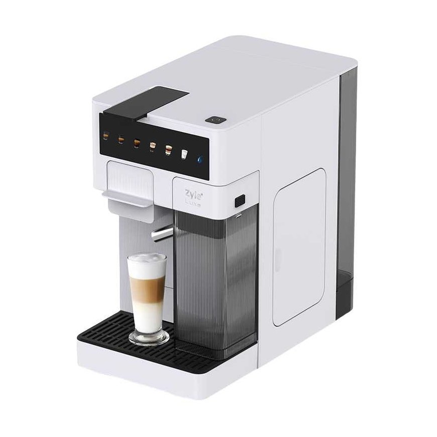 Kapselikahvinkeitin Zyle Luxe 3 in 1, ZY674W, valkoinen, 1350 W