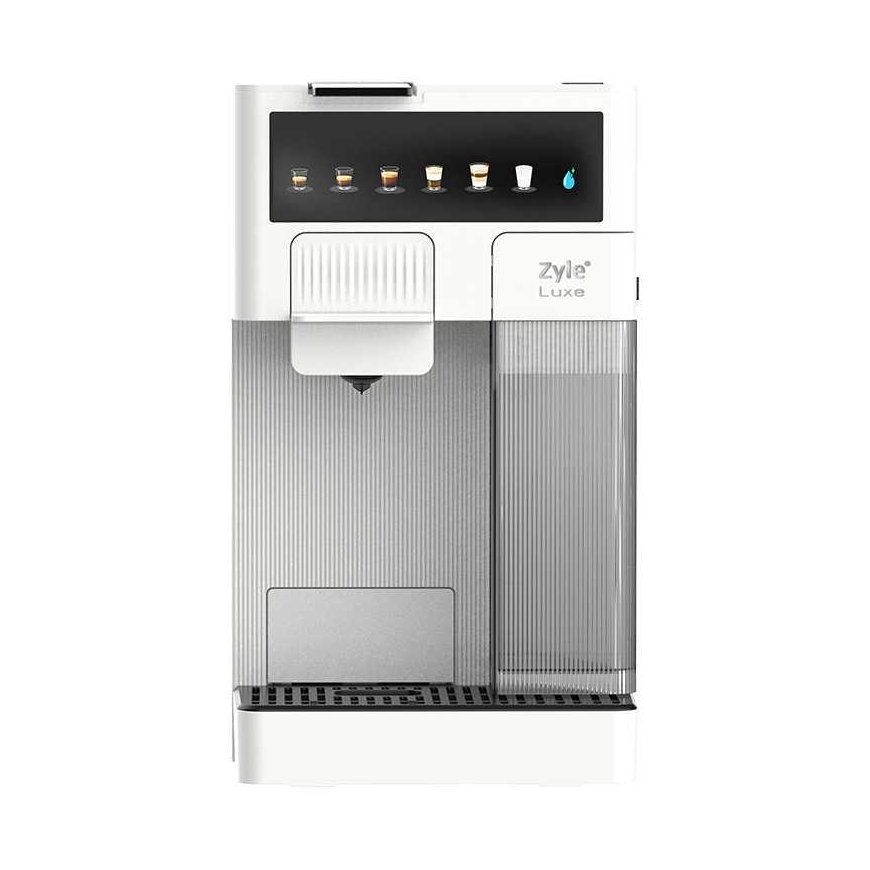 Capsule coffee machine Zyle Luxe 3 in 1, ZY674W, white, 1350 W – 2