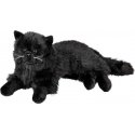 Beppe Persian cat lying black 36cm Beppe Persian cat lying black 36cm