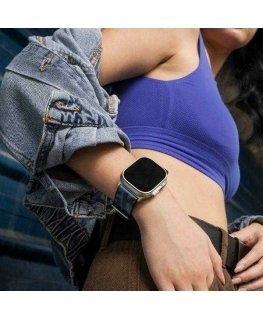 Skinarma-ranneke Spunk Apple Watch Ultra sininen