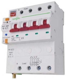 TUYA Smart 4-pin circuit breaker - circuit breaker, Wi-Fi, RS485, 63A