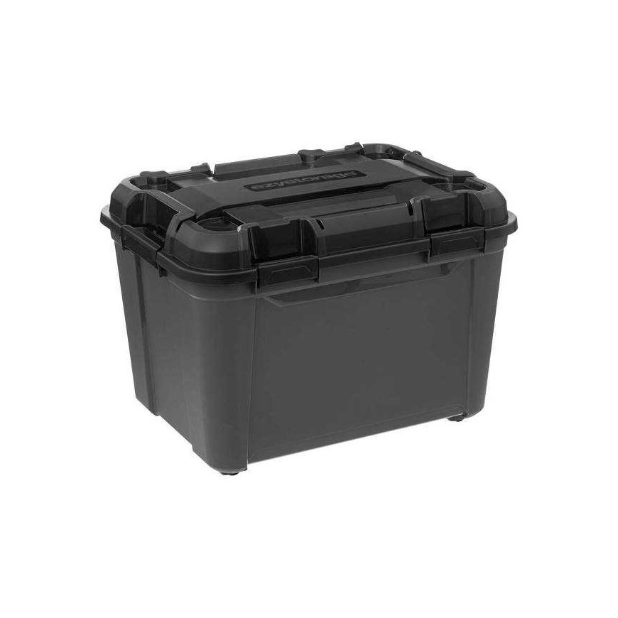 5five Simply Smart Wheeled bin with lid BUNKER+, 160 l