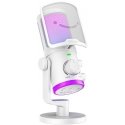 FIFINE AmpliGame AM6W laidinis mikrofonas su RGB apšvietimu | USB FIFINE AmpliGame AM6W laidinis mikrofonas su RGB apšvietimu | USB