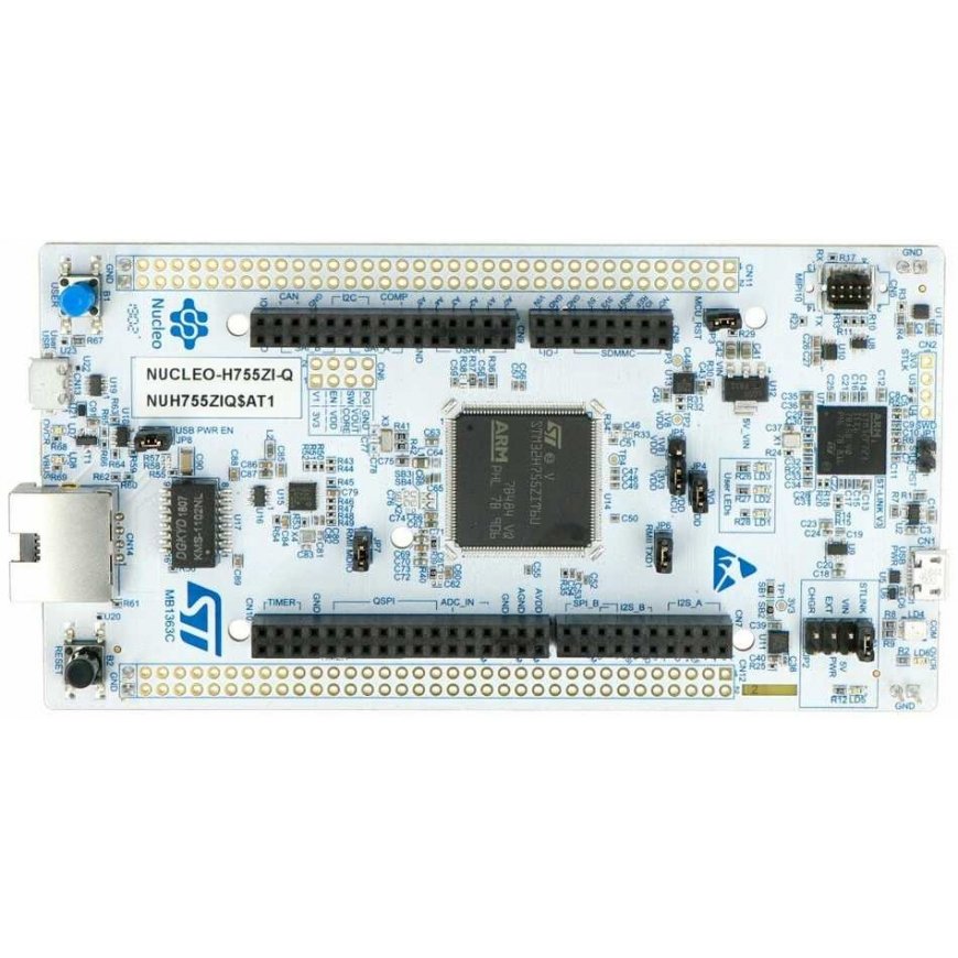 Stmicroelectronics STM32 NUCLEO-H755ZI-Q - STM32H755ZIT6 ARM Cortex M7/M4 – 3