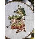 Beldizart Cross stitch kit "House. Gardener" SAND-29 Beldizart Cross stitch kit "House. Gardener" SAND-29