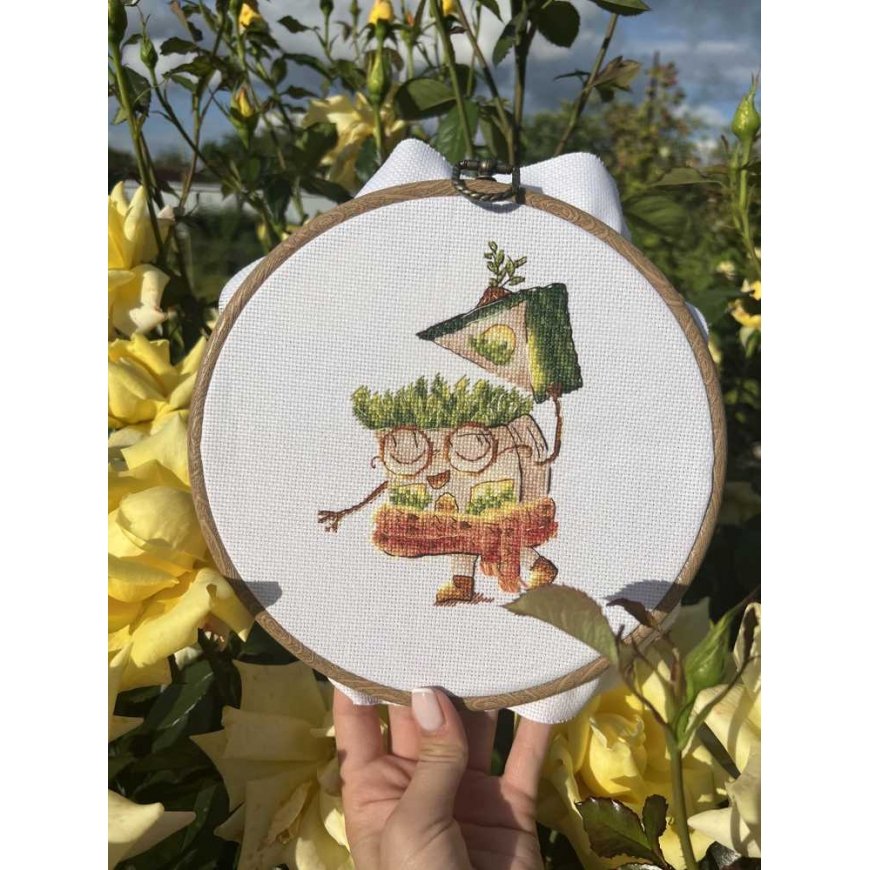 Beldizart Cross stitch kit "House. Gardener" SAND-29 – 4