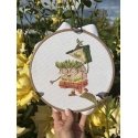 Beldizart Cross stitch kit "House. Gardener" SAND-29 Beldizart Cross stitch kit "House. Gardener" SAND-29
