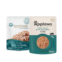APPLAWS Tuna fileja ar skumbriju želejā - mitrā kaķu barība - 70g APPLAWS Tuna fileja ar skumbriju želejā - mitrā kaķu barība - 70g