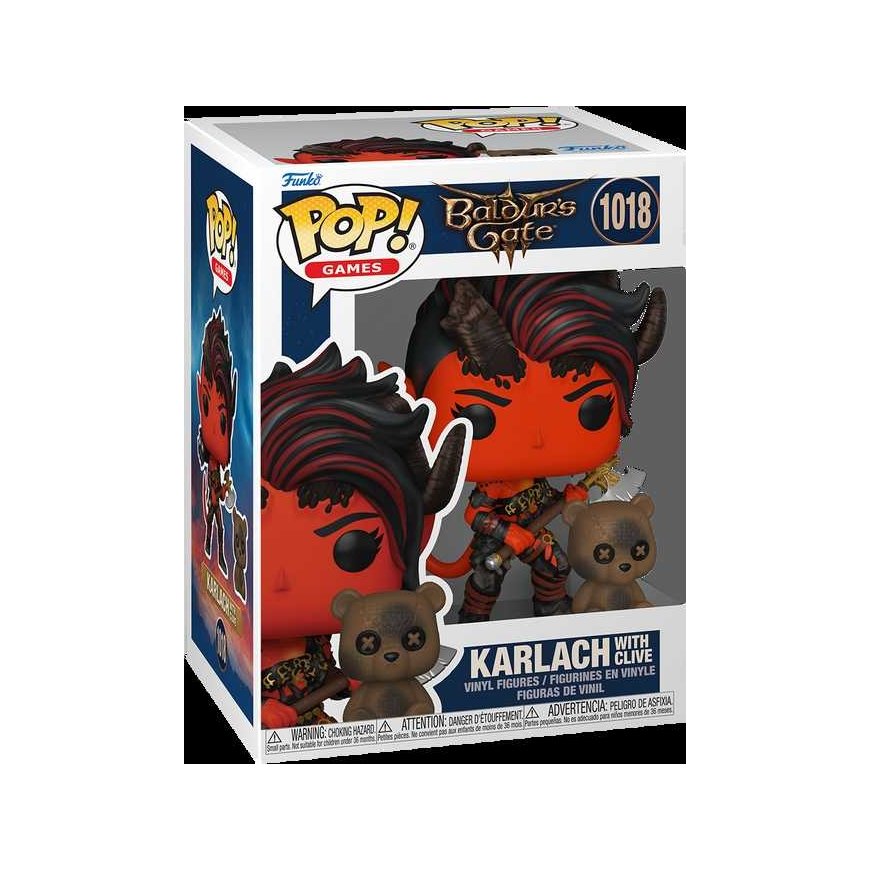 FUNKO POP! Vinyylihahmo: Baldur's Gate - Karlach & Clive – 3