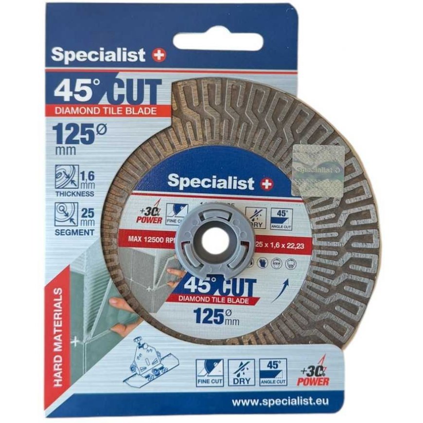 SPECIALIST+ diamond cutting-grinding disc, 125mm – 2