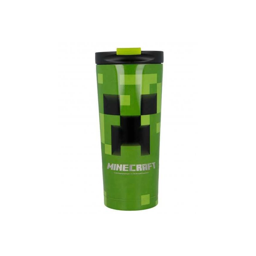 STOR Minecraft ruostumattomasta teräksestä valmistettu muki 425ml – 2
