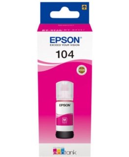 Epson 104 EcoTank ink bottle, magenta
