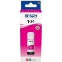 Epson 104 EcoTank -mustepullo, magenta