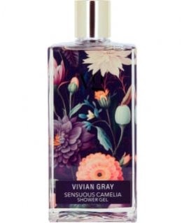 Vivian Gray, Sensuous Camelia, Cleansing and Hydrating, Shower gel, For All Skin Types, 350 ml
