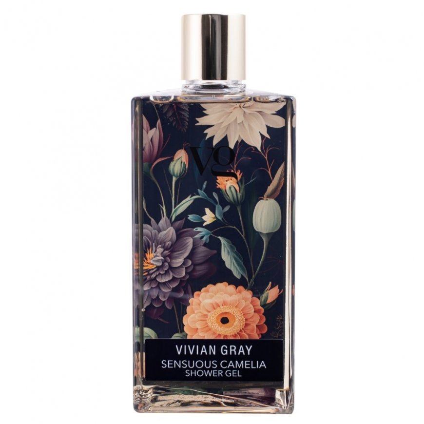 Vivian Gray, Sensuous Camelia, Cleansing and Hydrating, Dušo želė, For All Skin Types, 350 ml – 2