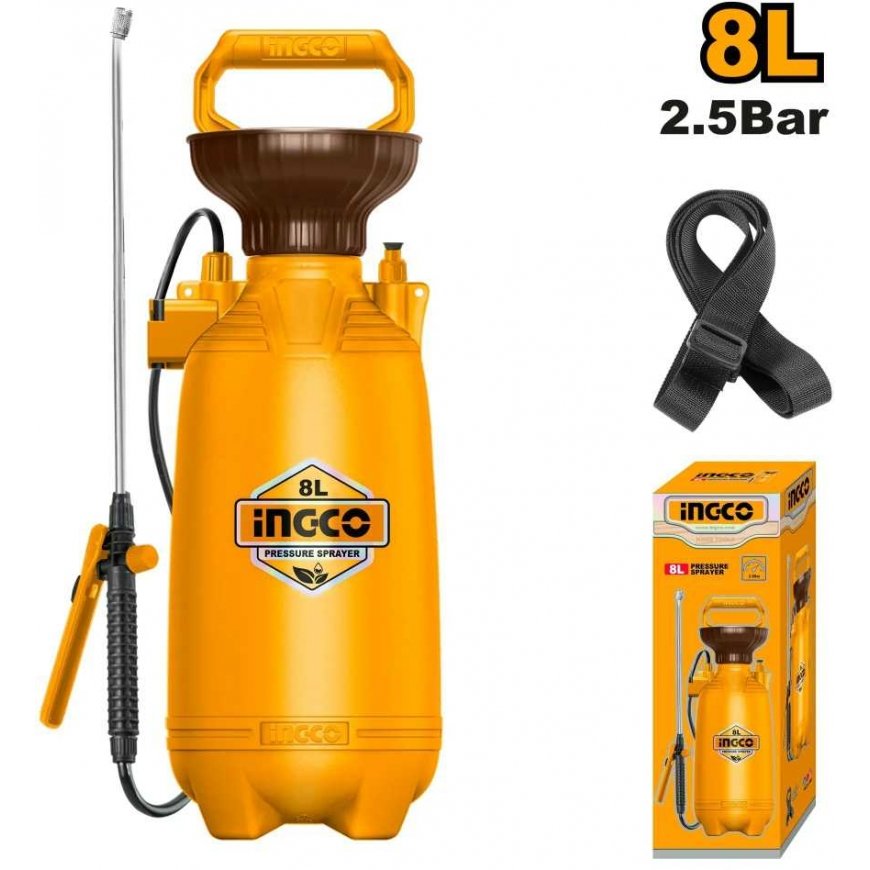 Ingco HSPP30802 Garden Sprayer 8 L – 2