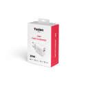 Fusion Accessories Fusion Energy phone charger USB-C | USB-A | 30W | 3A, white Fusion Accessories Fusion Energy phone charger USB-C | USB-A | 30W | 3A, white