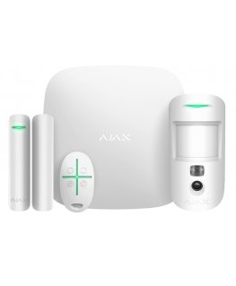 Ajax StarterKit Cam išmaniųjų namų apsaugos komplektas „Jeweller“ (belaidė)
