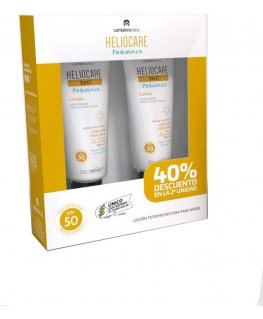 HELIOCARE 360° PEDIATRICS aurinkovoide SPF50 pakkaus 2 x 200 ml