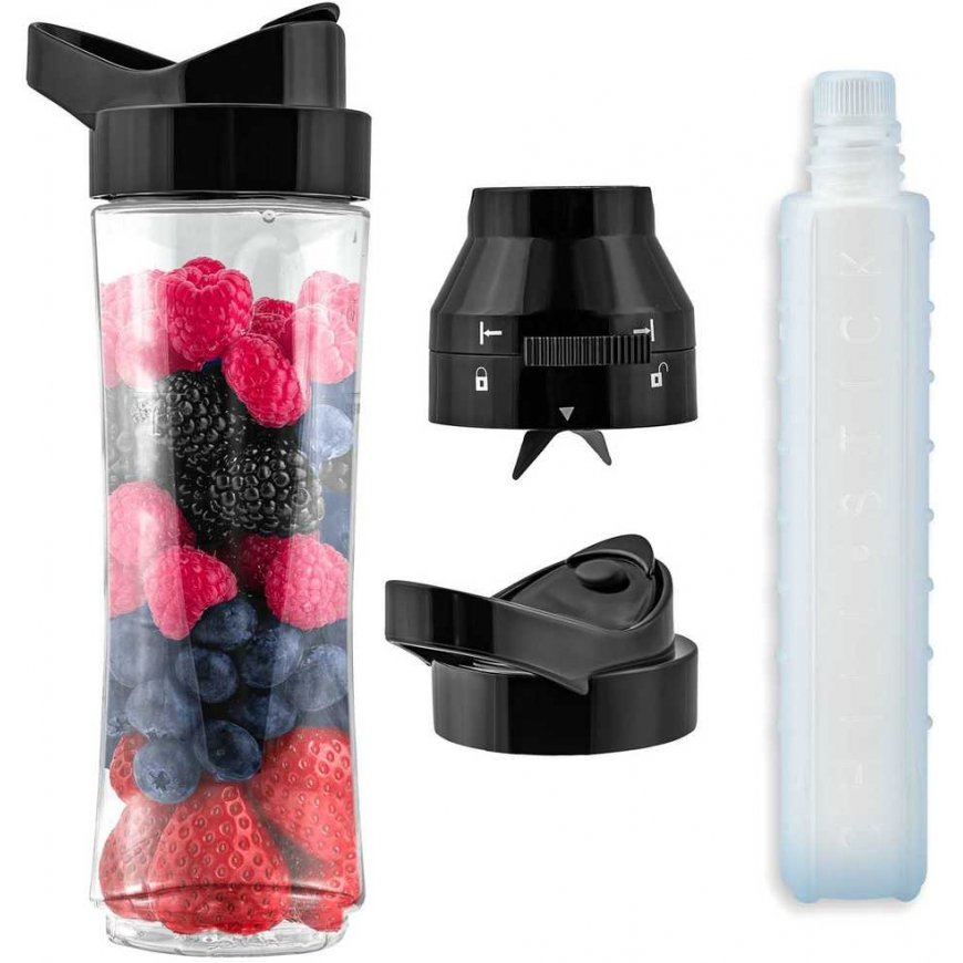 Tehosekoittimen pullon tilavuus 600 ml + jäähdytysosa BD-755 Berdsen