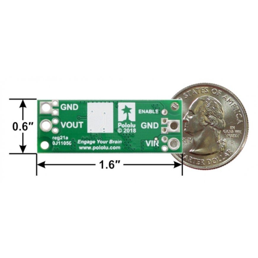 Step-Up voltage regulator U3V7015, adjustable, 4.5-20V, 10A, Pololu 2890 – 3