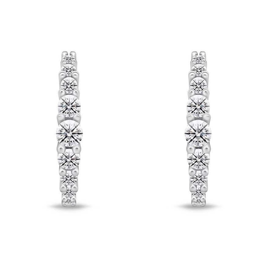 Brilio Silver Brilio Sidabrinis Charming sidabrinis round earrings PE077 – 2