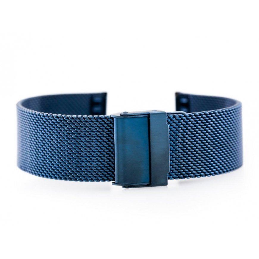 Blue Pacific M6 bracelet - HQ mesh - navy blue 18mm