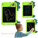 Lean Toys žymeklis piešimo lenta rašymui LCD dinozauras rašiklis Žalias Lean Toys žymeklis piešimo lenta rašymui LCD dinozauras rašiklis Žalias