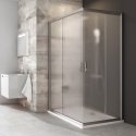 Rectangular shower enclosure Ravak Blix, BLRV2K-100, satin+glass Grape