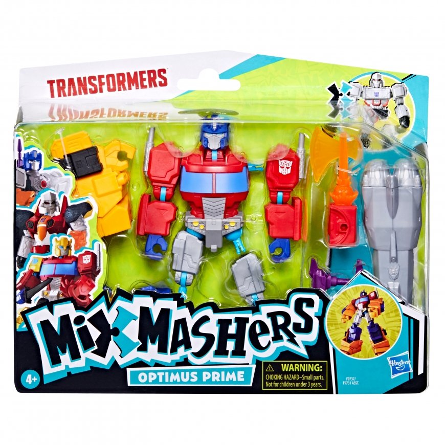 TRANSFORMERS MIXMASHERS Herojaus figūrėlė „Deluxe“, 12,7 cm – 4
