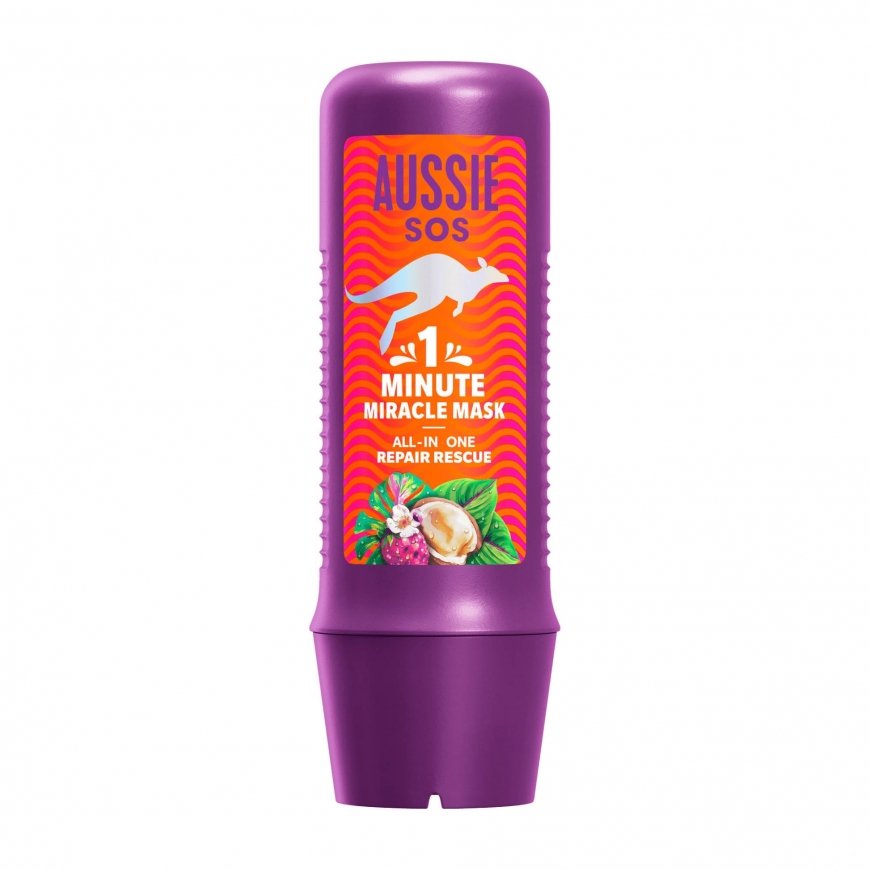 Aussie SOS 1 MINUTE MIRACLE REPAIR RESCUE -naamio 250 ml