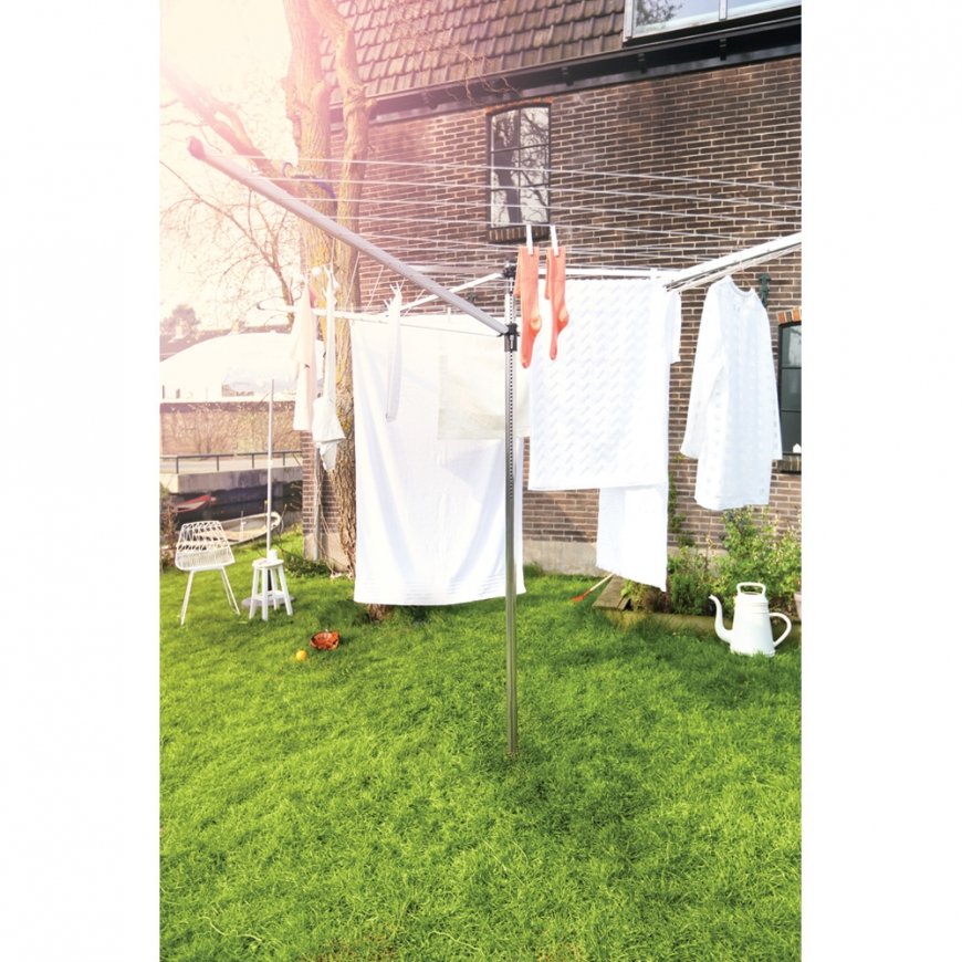 Brabantia 310744 kuivausrumpu Lattialla seisova teline Hopea – 5