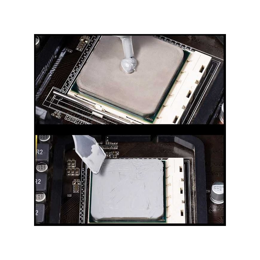 Qoltec Thermally conductive paste 3.17 W/mK | 30g | silver – 3