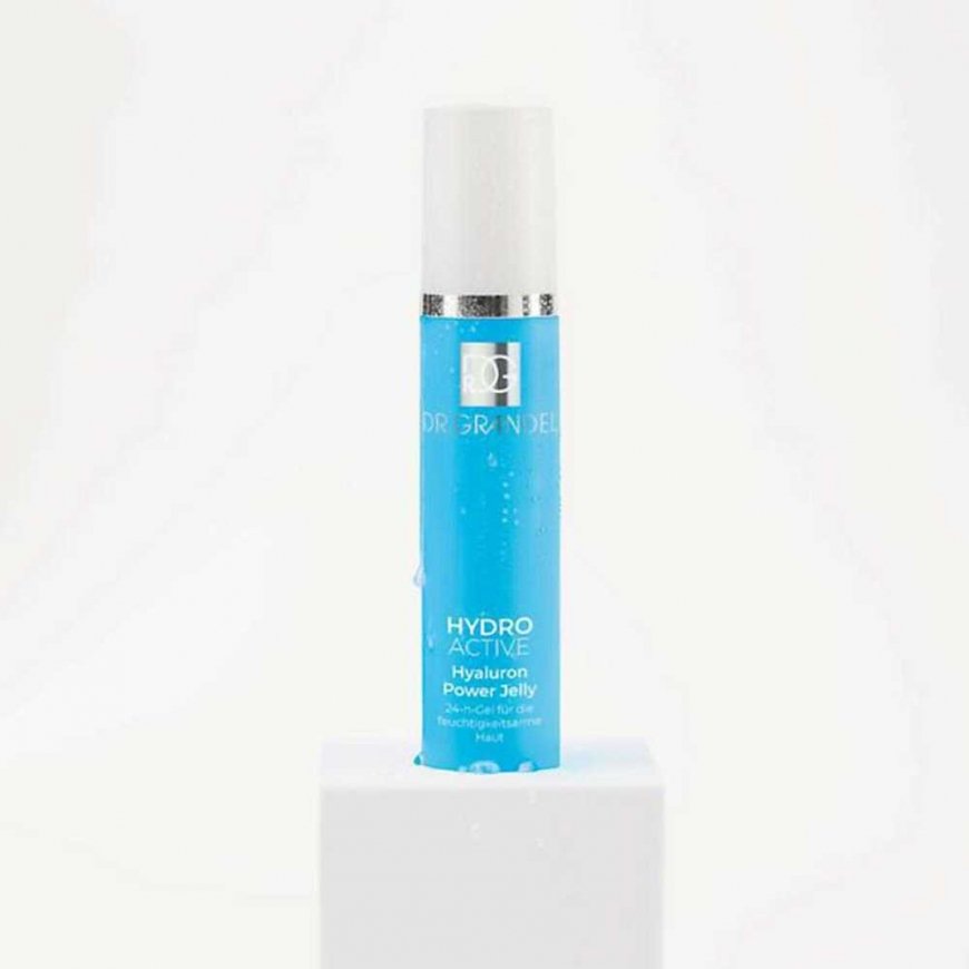 Dr. Grandel HYDRO ACTIVE Hyaluron Power Jelly -kasvovoide, 50 ml – 3