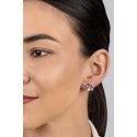 Brilio Silver Silver earrings Rings with zircons and pearls EA1054W Brilio Silver Silver earrings Rings with zircons and pearls EA1054W
