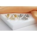 Brilio Silver Silver earrings Rings with zircons and pearls EA1054W Brilio Silver Silver earrings Rings with zircons and pearls EA1054W
