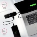 Axagon HMC-6H4A laptop dock/port replicator Wired USB 3.2 Gen 1 (3.1 Gen 1) Type-C Black, Grey