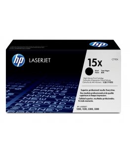 HP 15X -väriainekasetti, riittoisa, musta, alkuperäinen, LaserJet
