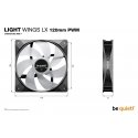 be quiet! LIGHT WINGS LX 120mm PWM Tietokonekotelo Tuuletin 12 cm musta 1 kpl be quiet! LIGHT WINGS LX 120mm PWM Tietokonekotelo Tuuletin 12 cm musta 1 kpl
