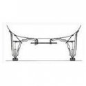 Kaldewei Kaldewei Bathtub Legs / Brace Type 5030 (5814 7002 0000) Kaldewei Kaldewei Bathtub Legs / Brace Type 5030 (5814 7002 0000)