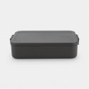 Brabantia Make & Take Lounasrasia 2 L Muovi Harmaa 1 kpl Brabantia Make & Take Lounasrasia 2 L Muovi Harmaa 1 kpl