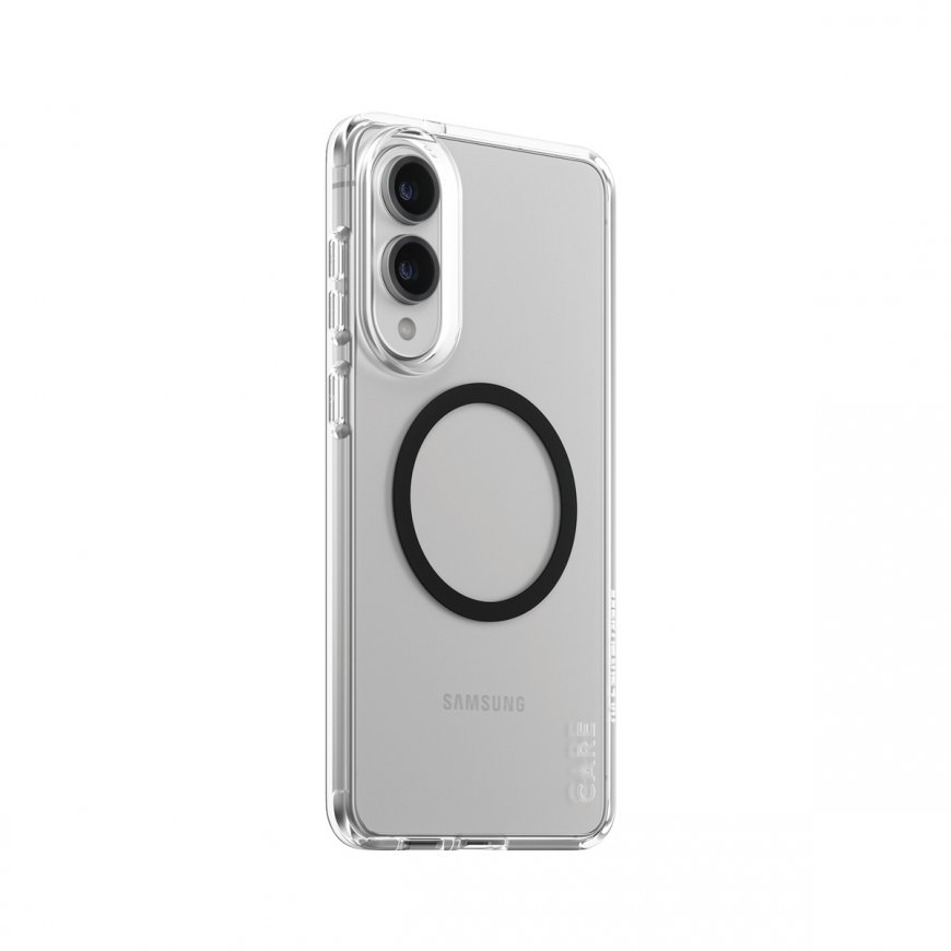 PanzerGlass CARE by ® Flagship Case Transparent Urban Combat w. Black Qi Compatible Samsung S25 Edge