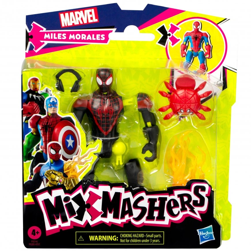 SPIDER-MAN Hahmo Mixmashers, 12,7 cm – 4