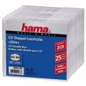 Hama 00051168 optisko disku vāciņš Slimline kastīte 2 diski Caurspīdīgs Hama 00051168 optisko disku vāciņš Slimline kastīte 2 diski Caurspīdīgs
